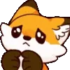 Vicksy fox 🦊 telegram emojis 👉