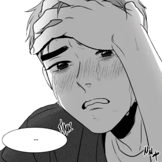 😭 ... ร้องไห้, เศร้า, มังงะ, อนิเมะ, อารมณ์ telegram sticker