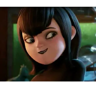 🙍 Mavis Dracula Hotel Transylvania мультфильм, вампир, мультик, Мэвис, Монстры на каникулах telegram sticker