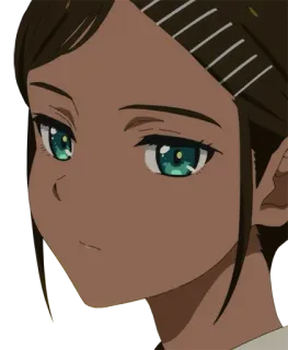 🥚 Anime, Mädchen, Porträt, Manga, Charakter telegram sticker