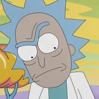 Rick & Morty Season 1 @NotAClue whatsapp stickers