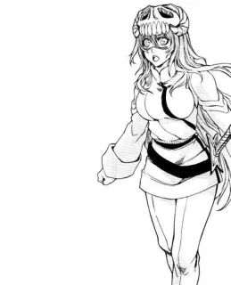 👼 Tier Harribel Bleach Anime, Manga, Personaggio, Spada, Teschio, Donna whatsapp sticker