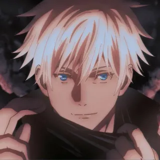 🥢 Satoru Gojo Jujutsu Kaisen Anime, Stregone, Gojo, Satoru, Jujutsu, Kaisen telegram sticker