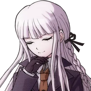 😌 Kyoko Kirigiri Danganronpa Anime, Thám tử, Cô gái, Dễ thương, Kyoko, Kirigiri telegram sticker