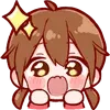 Cute Girl (@ShoutoEmoji) telegram emojis 🤩