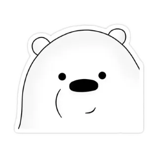 Ice Bear (@Quaalude) telegram stickers