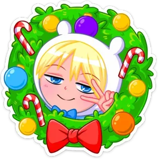 Снегурка (@TgSticker) telegram stickers