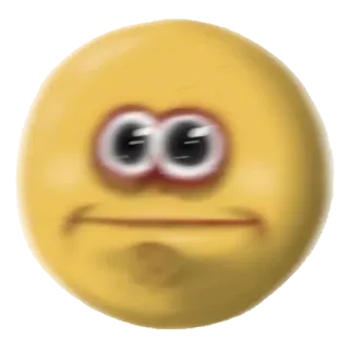 😬 Emoji, Traurig, Gelb, Gesicht, Kulleraugen telegram sticker