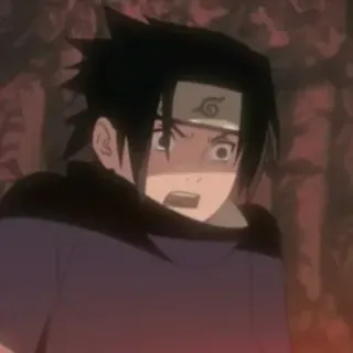 🎧 Sasuke Naruto Sasuke, Naruto, anime, manga, ninja, Uchiha, sharingan telegram sticker