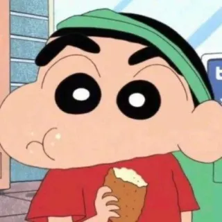 👀 Shin-chan 애니메이션, 만화, 캐릭터, 짱구는 못말려, 음식 whatsapp sticker