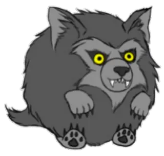 🐺 늑대인간, 괴물, 생물, 퍼리, 동물, 판타지 telegram sticker