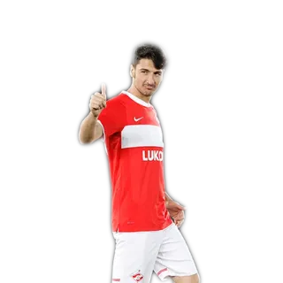 👍 LUKOIL sepak bola, pemain sepak bola, atlet, jempol, olahraga telegram sticker