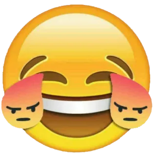 😂 эмодзи, смех, плач, злой, выражение, настроение, смешной whatsapp sticker