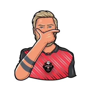 🖖 AMKA футбол, команда, спорт, мультфильм, игрок, американский футбол, АМКА telegram sticker