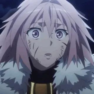 💕 Astolfo アニメ, 可愛い, マンガ, 男の娘, 女装 telegram sticker