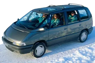 🚗 Auto, Minivan, Transport, Fahrzeug, Schnee, Winter whatsapp sticker