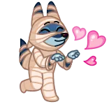 Mummy Jackal telegram stickers