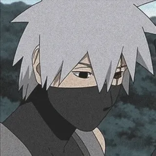 ⛓ Kakashi Naruto kakashi, naruto, anime, manga, ninja, charakter, maskiert, hatake kakashi telegram sticker