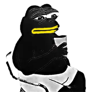 😐 Pepe the Frog Meme, Sapo, Pepe, Cultura da internet, Bebendo whatsapp sticker