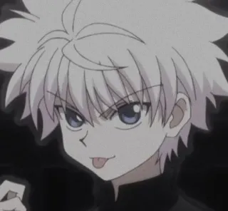 💞 Killua Zoldyck Hunter x Hunter Killua, Hunter x Hunter, Anime, Sticker, Personaggio, Manga telegram sticker