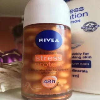 🥛 NIVEA
anti perspirant
stress
protect
extra protection for stressful
situations
48h ผลิตภัณฑ์ระงับกลิ่นกาย, นีเวีย, ถั่ว, ความเครียด, ผลิตภัณฑ์ระงับเหงื่อ, ผลิตภัณฑ์ดูแลผิวกาย telegram sticker
