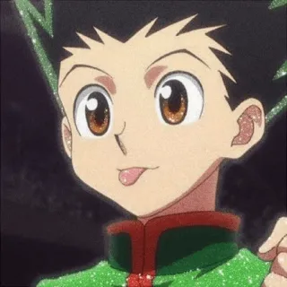 🌿 Gon Freecss Hunter x Hunter Anime, Gon, Shonen, Enfant, Garçon telegram sticker
