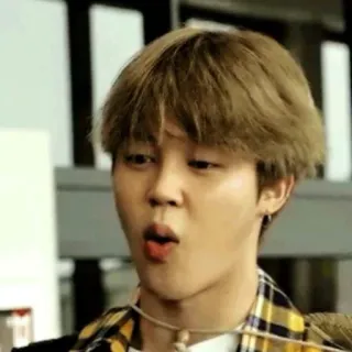 🌈 Jimin Jimin, BTS, K-pop, cantante, boy band, ídolo whatsapp sticker