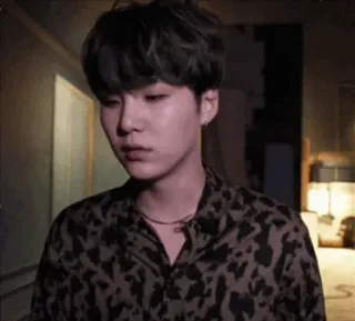 🖤 Suga kpop, música, cantor, retrato, pessoa, ídolo telegram sticker