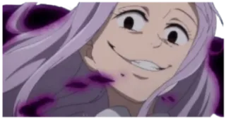 😬 Elizabeth Liones Seven Deadly Sins อนิเมะ, เด็กผู้หญิง, ปีศาจ, ยิ้ม, การ์ตูน, ผู้หญิง telegram sticker