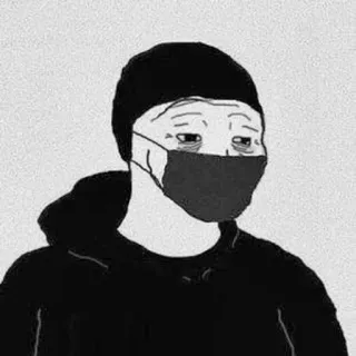 😷 maska, noszone, bezpieczeństwo, covid, pandemia, koronawirus, ochrona telegram sticker