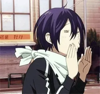 💎 Yato Noragami Anime, Charakter, Yato, Noragami telegram sticker