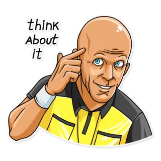 Pierluigi Collina whatsapp stickers