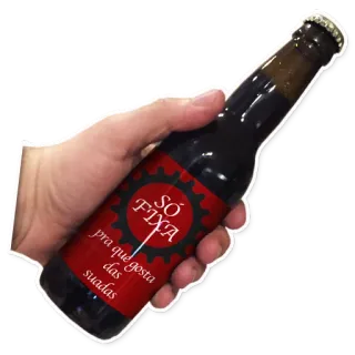 🍺 SÓ FIXA
pra que gosta das suadas beer, drink, alcohol, bottle, red telegram sticker