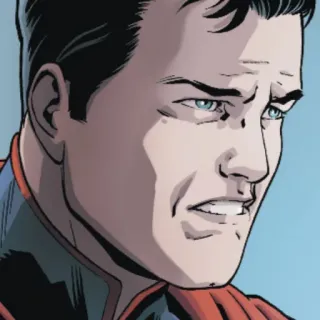 🦯 Superman супергерой, комиксы, DC Comics, Man of Steel, Кларк Кент telegram sticker
