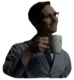☺️ The Riddler Риддлер, Вопросительный знак, Готэм, DC Comics, Злодей telegram sticker