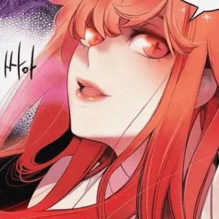 🍇 싸아 webtoon, korean, anime, woman, girl, manhwa telegram sticker