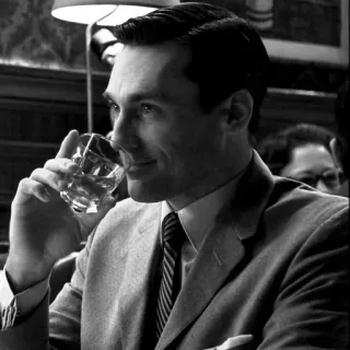 🥃 Don Draper Mad Men whatsapp sticker