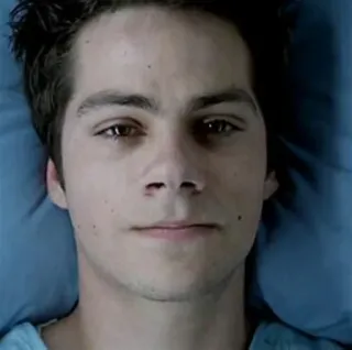 😐 Dylan O'Brien Teen Wolf acteur, portrait, célébrité, visage telegram sticker
