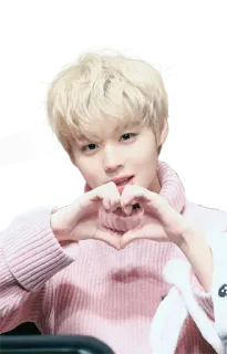 ❤️ kpop, сердце, айдол, милый, розовый whatsapp sticker