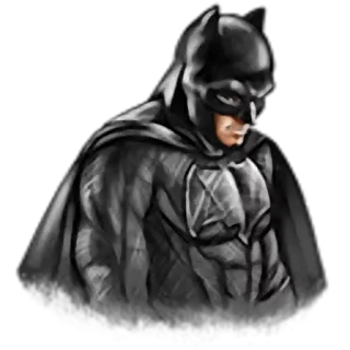 Batman v Superman telegram stickers