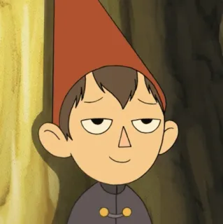 🍫 Wirt Over the Garden Wall 卡通, 沃特, 花园墙外, 动画, 角色 telegram sticker