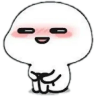 😏 cartoon, cute, emoji, kawaii, blush, happy telegram sticker