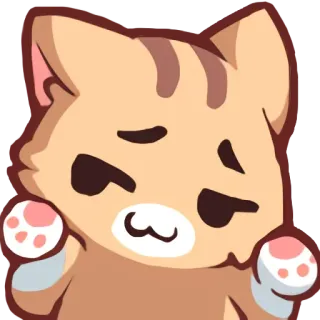 😼 gato, gatito, animal, mascota, lindo, adorable telegram sticker