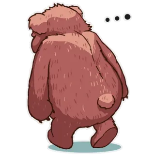 Mishka telegram stickers