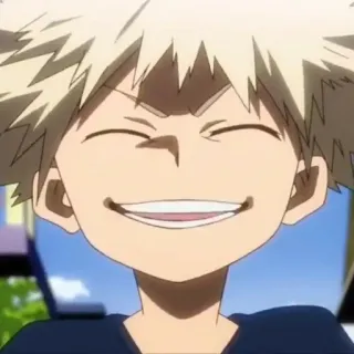 🔥 Katsuki Bakugo My Hero Academia Anime, My Hero Academia, Katsuki Bakugo, Hoạt hình, Nhân vật whatsapp sticker