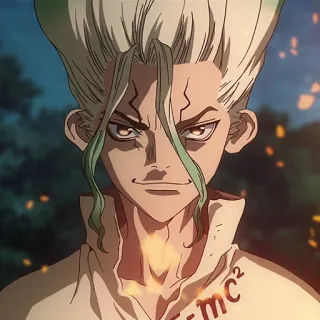 Dr. Stone [@TodorokiShouto] telegram stickers