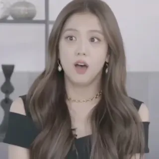 😱 Jisoo kpop, idol, singer, blackpink, jisoo telegram sticker