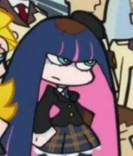 😒 Stocking Anarchy Panty & Stocking with Garterbelt Anime, Personagem, Stocking Anarchy, Panty & Stocking, Animado, Série de TV telegram sticker