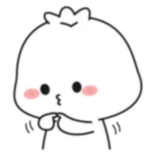 🍼 cute, cartoon, character, illustration whatsapp sticker