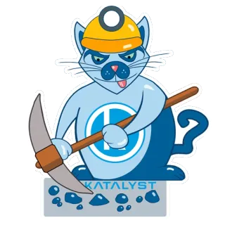 Katalyst Kats! telegram stickers